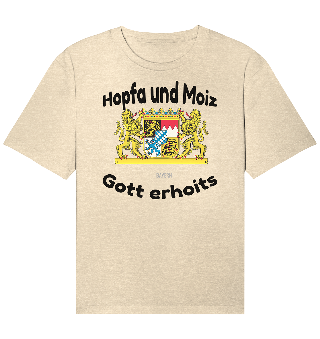 Hopfa e Moiz God erhoits - Camicia rilassata organica