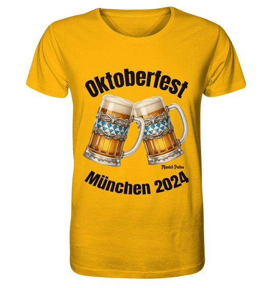 Beer mugs Oktoberfest Munich 2024 licensed DDesign Munich Palms - Organic Shirt