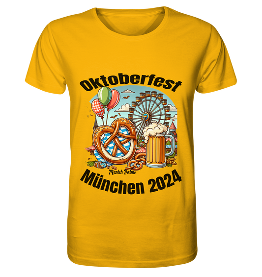 Oktoberfest Munich 2024 licensed, design Munich Palms - Organic Shirt