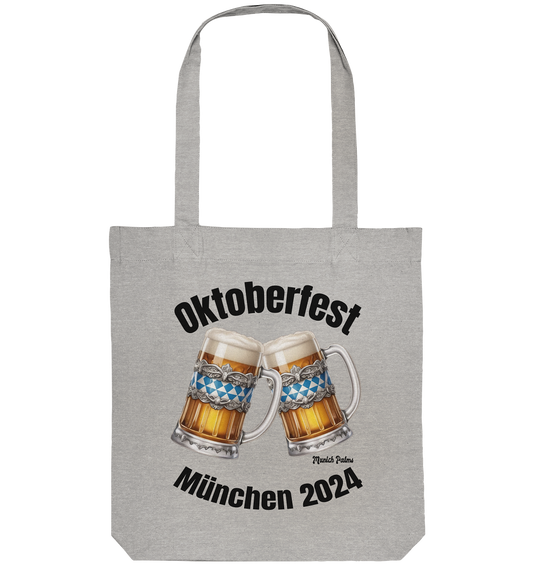 Maßkrüge Oktoberfest München 2024 lizensiert DDesign Munich Palms  - Organic Tote-Bag