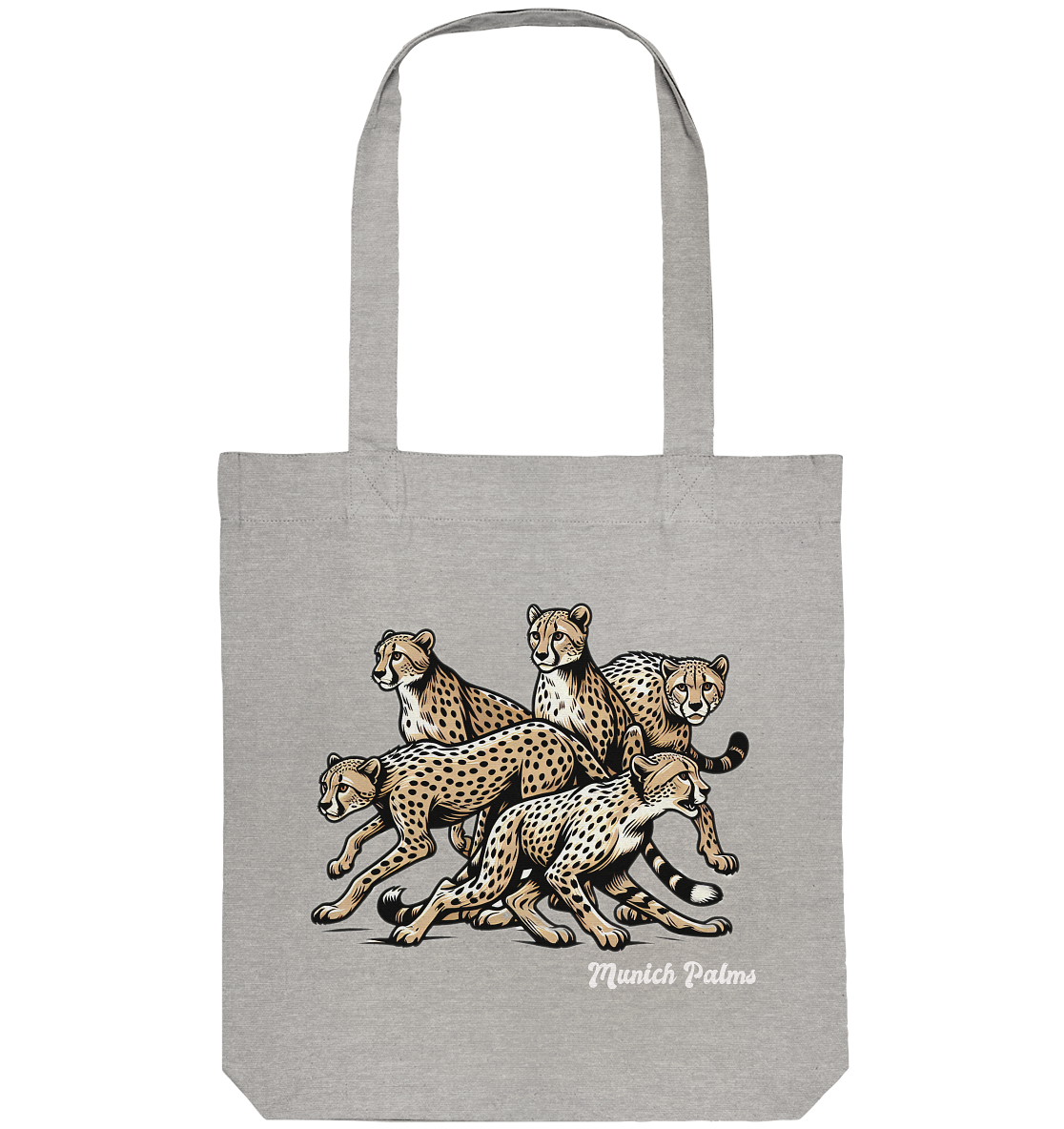 Geparden Rudel   Design by Munich Palms  - Organic Tote-Bag