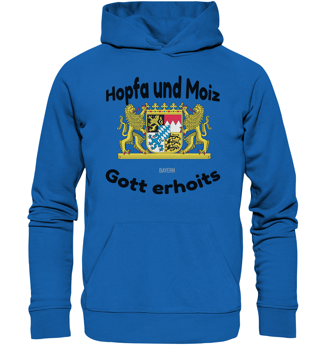 Hopfa and Moiz God erhoits - Premium Unisex Hoodie