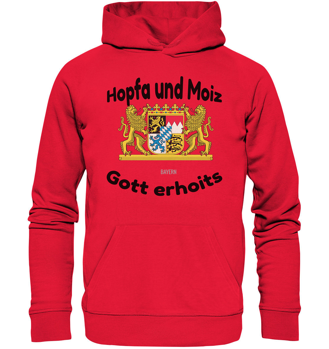 Hopfa and Moiz God erhoits - Premium Unisex Hoodie