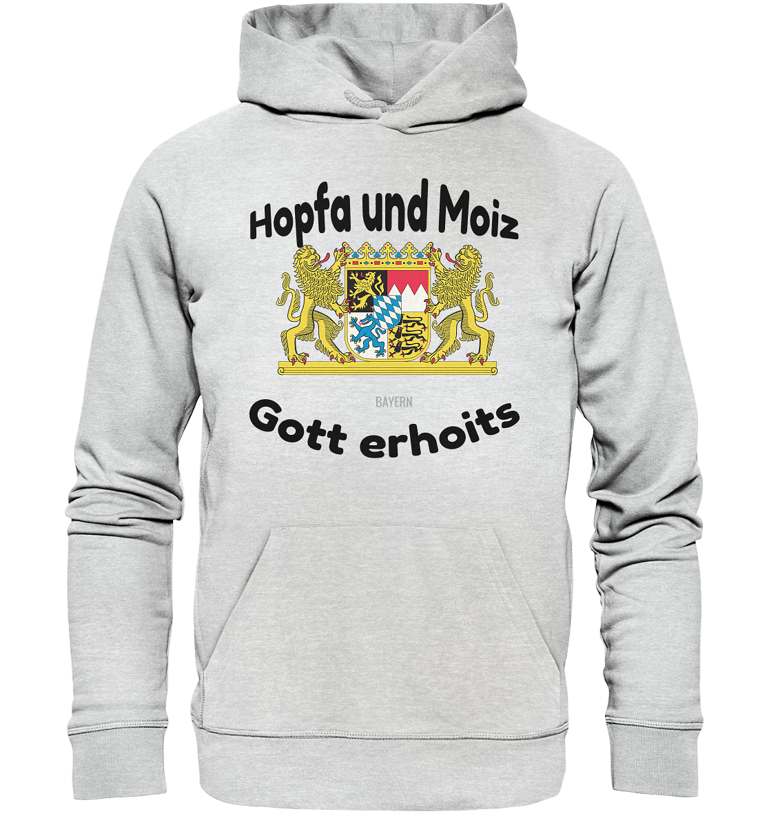 Hopfa and Moiz God erhoits - Premium Unisex Hoodie