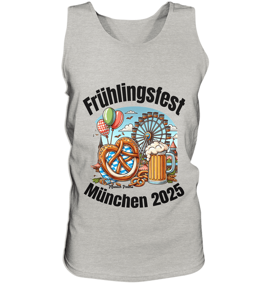 Frühlingsfest München 2025: Munich Palms Design - Tank-Top - Online Kaufhaus München