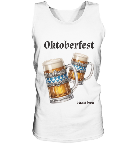 Oktoberfest Maßkrüge mit  bayrischer Raute Design by Munich Palms - Tank-Top