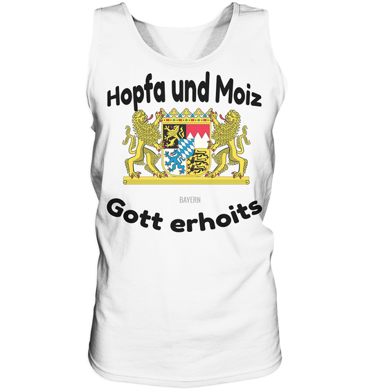 Hopfa und Moiz Gott erhoits  - Tank-Top