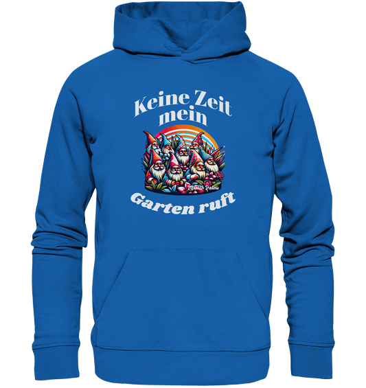 Gartenzwerge - Keine Zeit mein Garten ruft Design Munich Palms - Premium Unisex Hoodie - Online Kaufhaus München