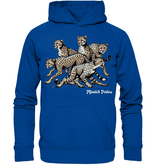 Geparden Rudel Design by Munich Palms - Basic Unisex Hoodie - Online Kaufhaus München