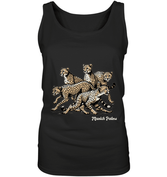 Geparden Rudel Design by Munich Palms - Ladies Tank-Top - Online Kaufhaus München
