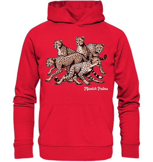 Geparden Rudel Design by Munich Palms - Premium Unisex Hoodie - Online Kaufhaus München