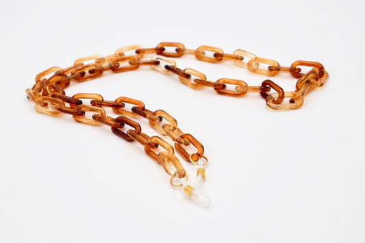 Brillenkette Größe XS Bernstein