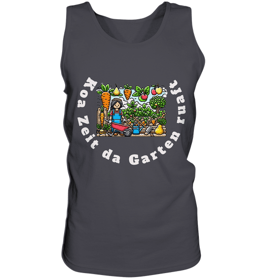 Koa Zeit da Garten ruaft -bayrisch - Design Munich Palms - Tank-Top - Online Kaufhaus München