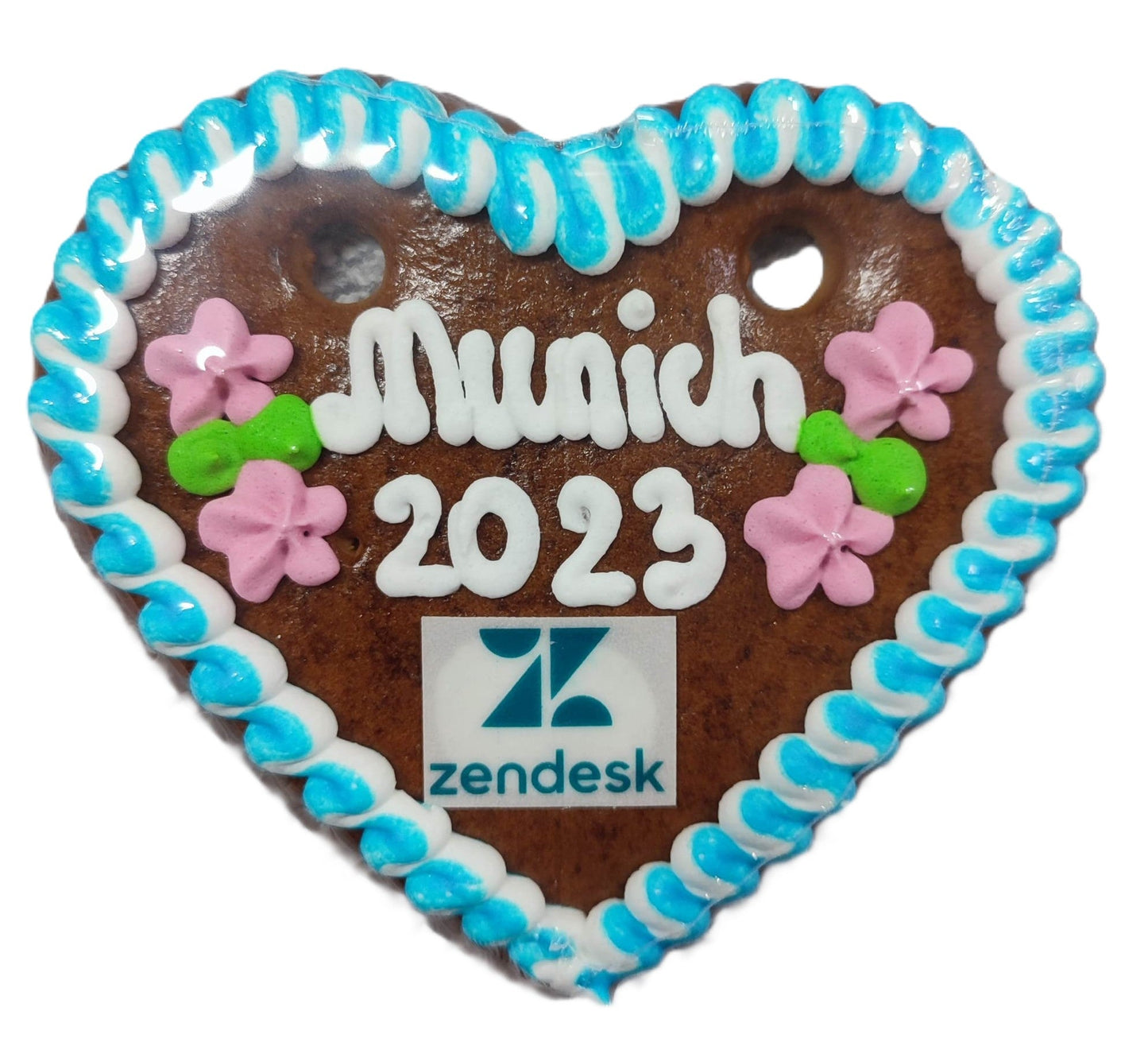 Lebkuchenherzen 17 cm mit Logo | Lebkuchenherzen-Fabrik - Lebkuchenherzen-Fabrik