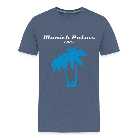Männer Premium T-Shirt Munich Palms Design - Online Kaufhaus München