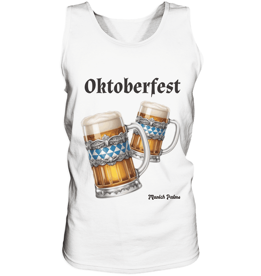 Oktoberfest Maßkrüge mit bayrischer Raute Design by Munich Palms - Tank-Top - Online Kaufhaus München