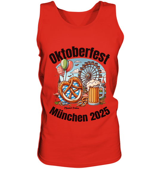 Oktoberfest München 2025 Tank-Top mit Münchner Palmen Design, bequemes Mode-Top für Fans der Münchner Veranstaltung
