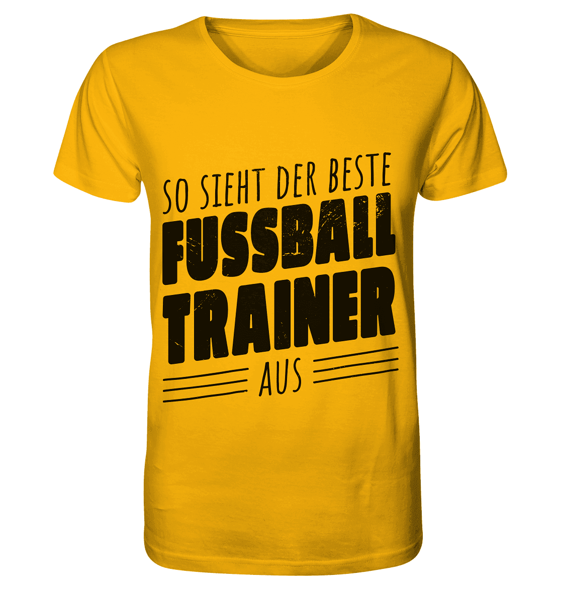 So sieht der Beste Fussball Trainer aus - Organic Shirt - Online Kaufhaus München