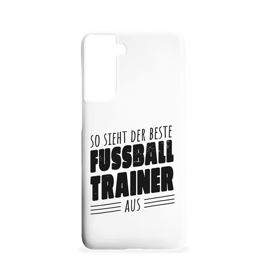 So sieht der Beste Fussball Trainer aus - Samsung S21 Handyhülle - Online Kaufhaus München