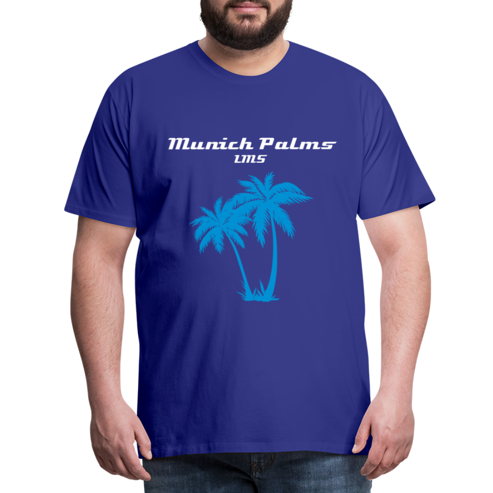 Männer Premium T-Shirt Munich Palms Design - Königsblau