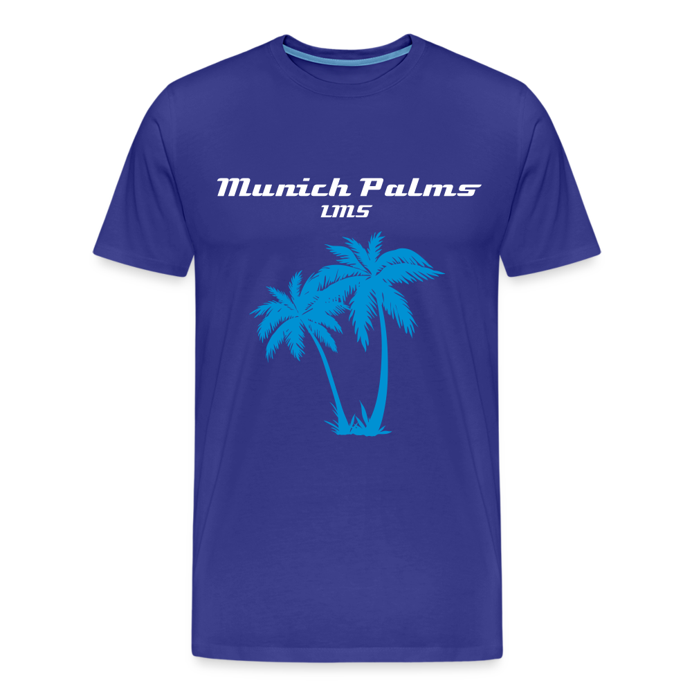 Männer Premium T-Shirt Munich Palms Design - Königsblau