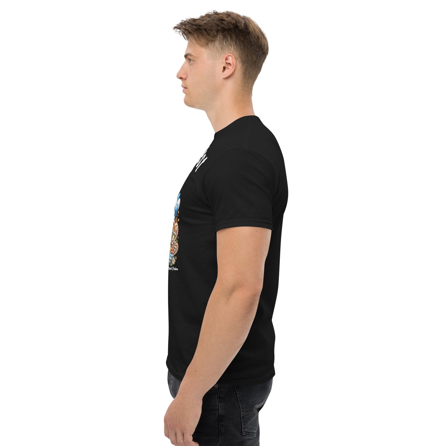 Schwarzes Unisex-T-Shirt Oktoberfest 2026 München Edition, klassischer Schnitt, mit Oktoberfest-Design, von Online Kaufhaus München