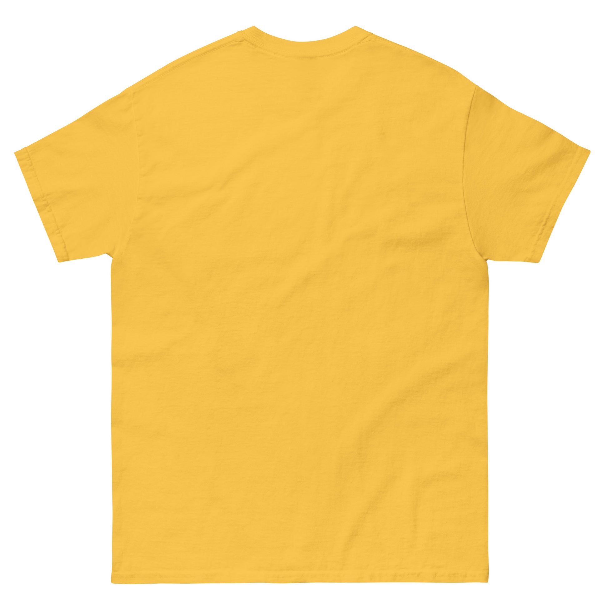 Unisex klassisches T-Shirt mit "I love Thailand" Druck, weiße Baumwollqualität, Rückenansicht, modisches Design für Männer und Frauen