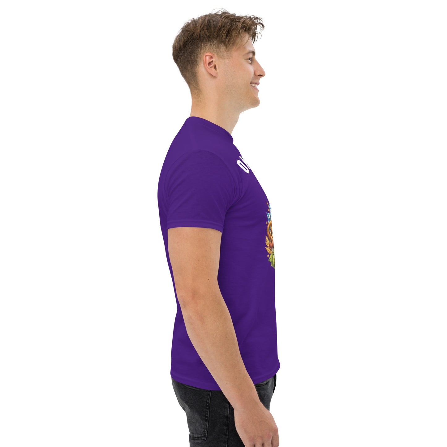 Lila Unisex-T-Shirt Oktoberfest 2026 – München Edition, klassisches T-Shirt mit Oktoberfest-Motiv, bequem und stilvoll.