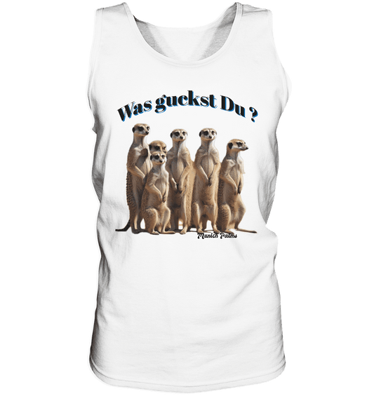 Was guckst Du ? Rudel Erdmännchen Design by Munich Palms - Tank-Top - Online Kaufhaus München