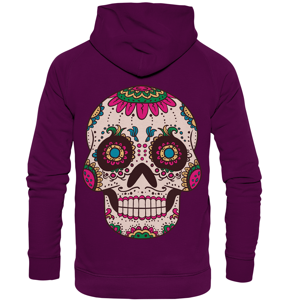 Skull Mouthcover Skull Skull - Basic Unisex Hoodie