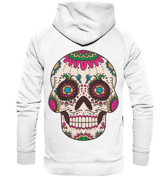 Skull Mouthcover Totenschädel Totenkopf  - Basic Unisex Hoodie