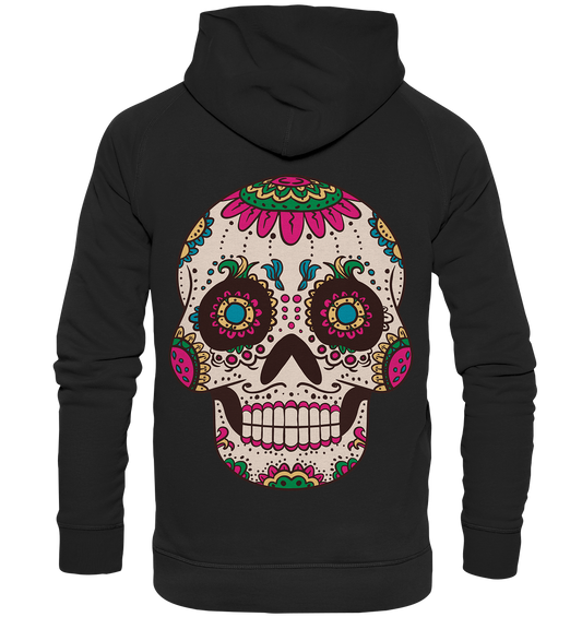 Skull Mouthcover Totenschädel Totenkopf  - Basic Unisex Hoodie XL