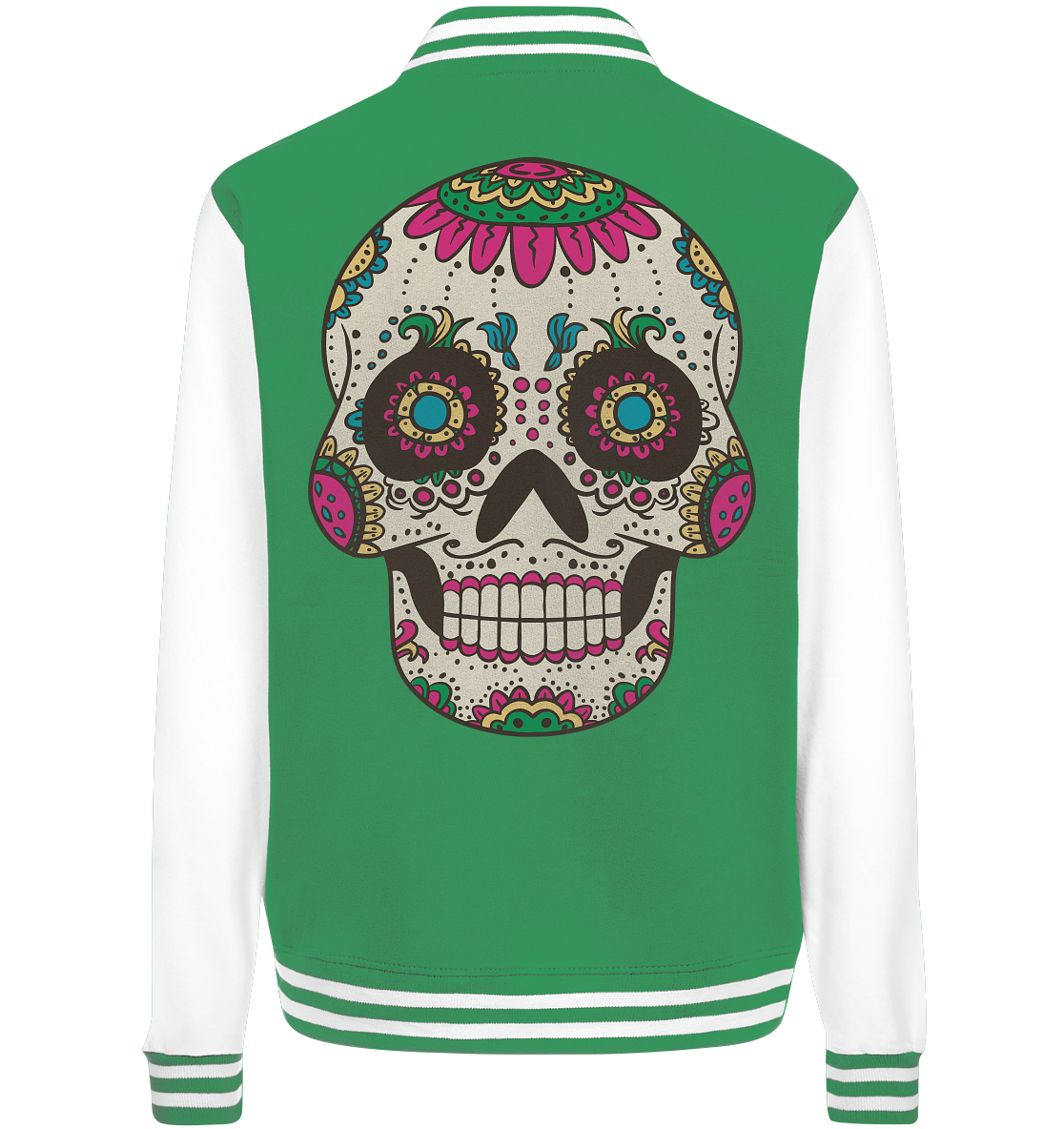 Skull Mouthcover Skull - College Jacket