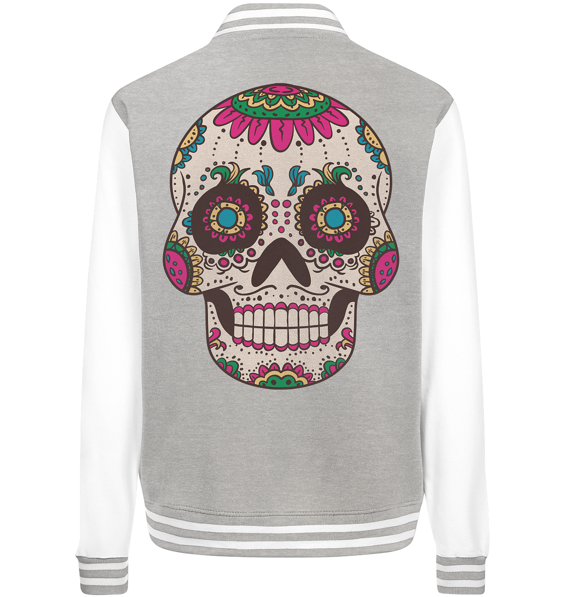 Skull Mouthcover Skull - College Jacket