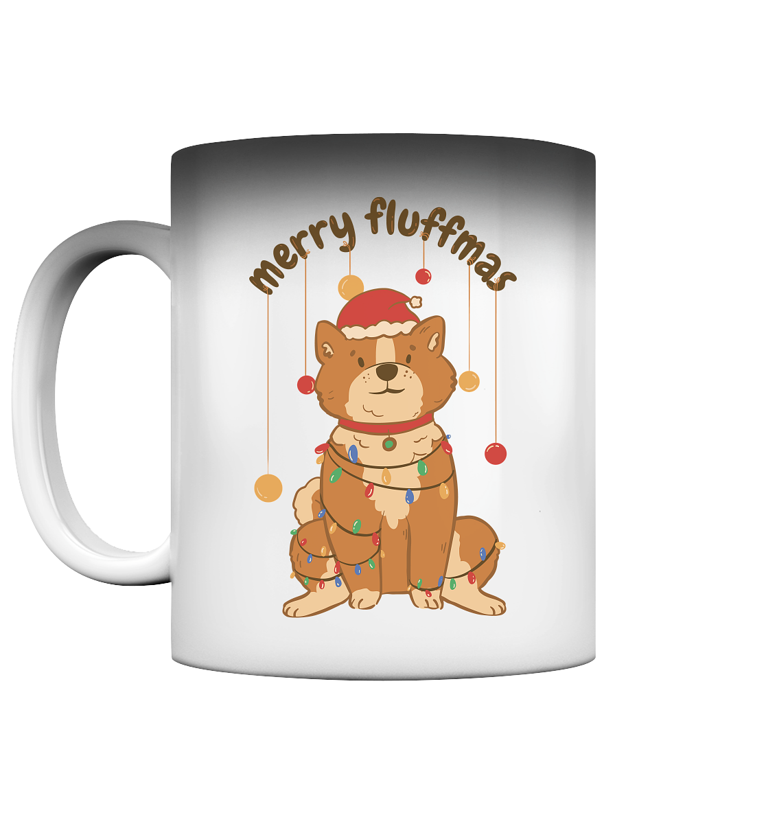 Weihnachtliches Motiv Fun Merry Fluffmas - Magic Mug