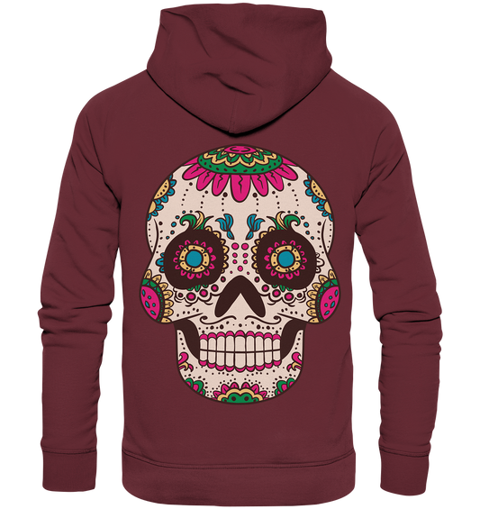 Skull Mouthcover Skull Skull - Organic Fashion Hoodie