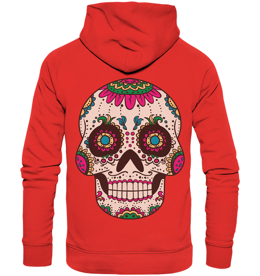 Skull Mouthcover Skull Skull - Organic Hoodie