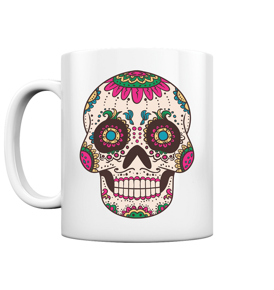 Skull Mouthcover Totenschädel Totenkopf  - Tasse glossy