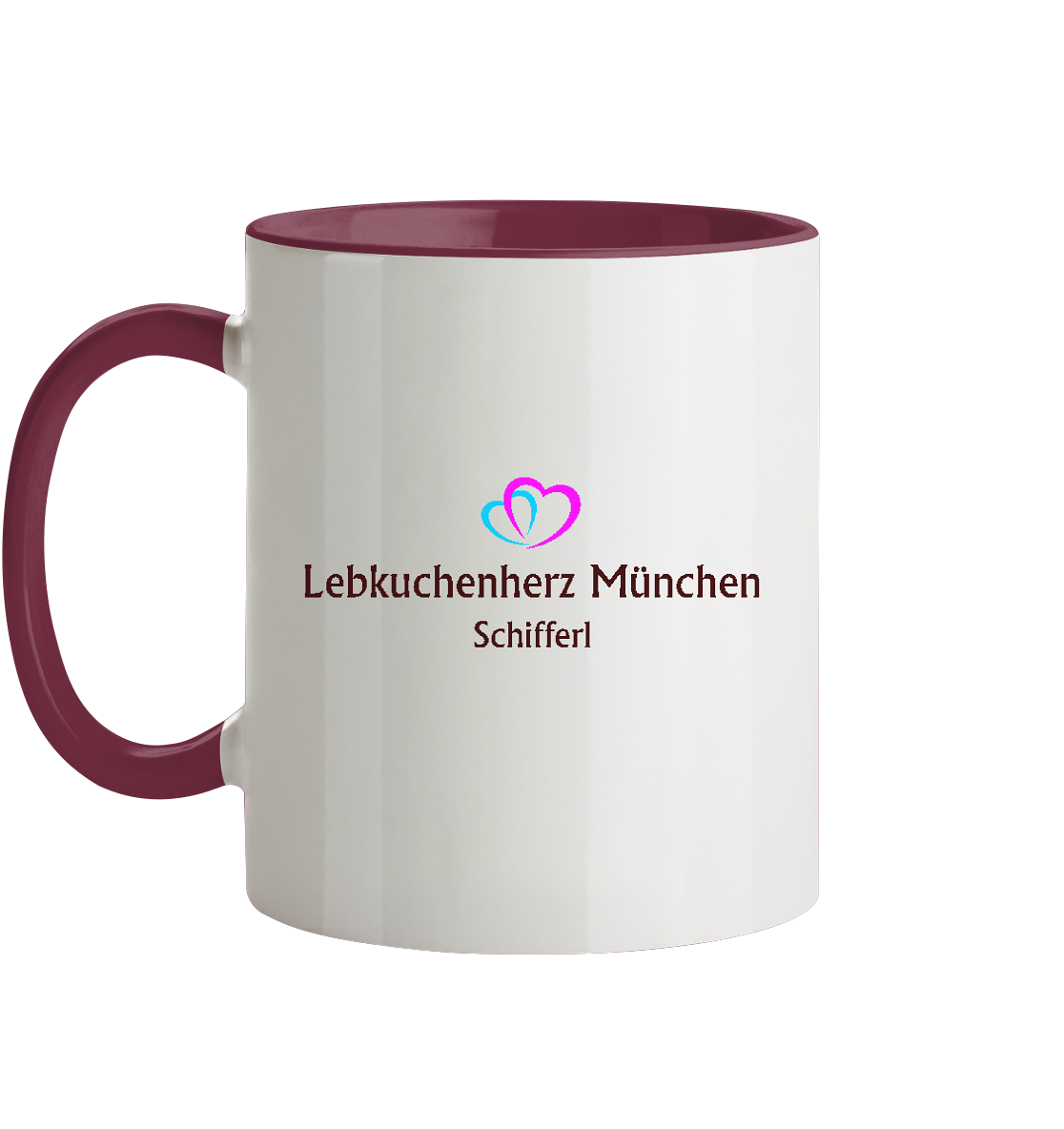 Tasse mit Ihrem eigenen Logo oder Foto - Tasse zweifarbig - Online Kaufhaus München