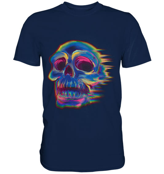 Design menschlicher Schädel, Totenkopf , Biker - Classic Shirt - Online Kaufhaus München