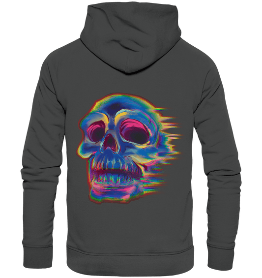 Design menschlicher Schädel, Totenkopf , Biker - Organic Basic Hoodie - Online Kaufhaus München