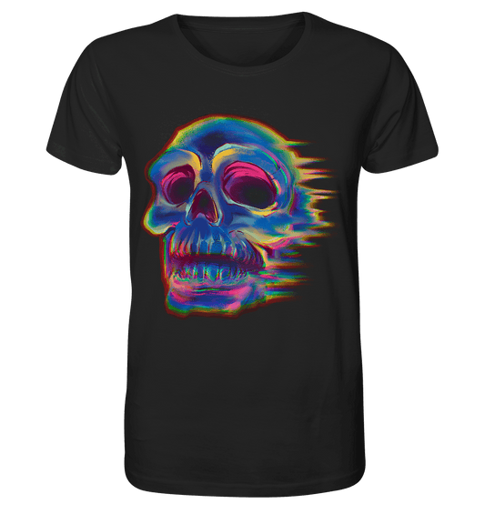 Design menschlicher Schädel, Totenkopf , Biker - Organic Basic Shirt - Online Kaufhaus München