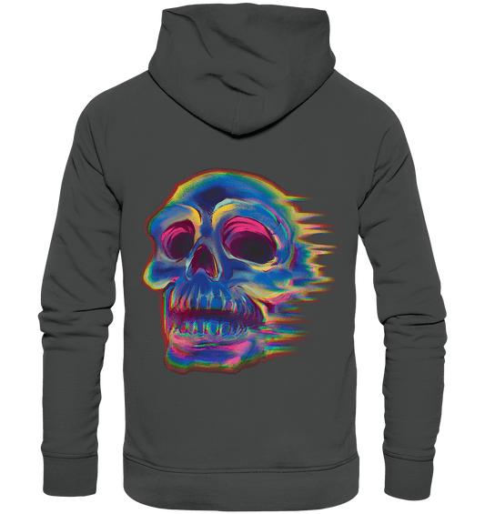 Design menschlicher Schädel, Totenkopf , Biker - Organic Fashion Hoodie - Online Kaufhaus München