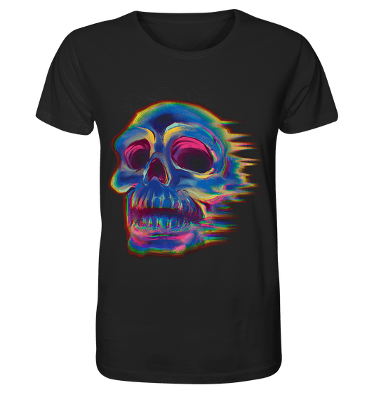Design menschlicher Schädel, Totenkopf , Biker - Organic Shirt - Online Kaufhaus München