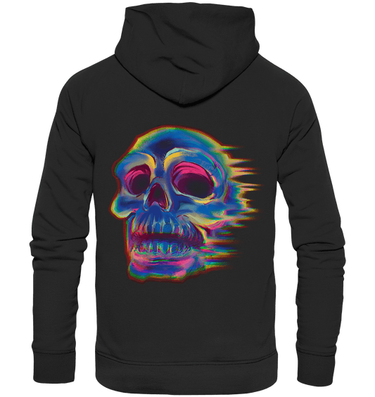 Design menschlicher Schädel, Totenkopf , Biker - Premium Unisex Hoodie - Online Kaufhaus München