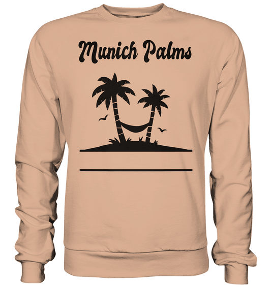 Design Munich Palms - Basic Sweatshirt - Online Kaufhaus München