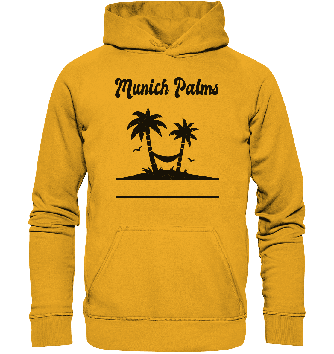 Design Munich Palms - Basic Unisex Hoodie - Online Kaufhaus München