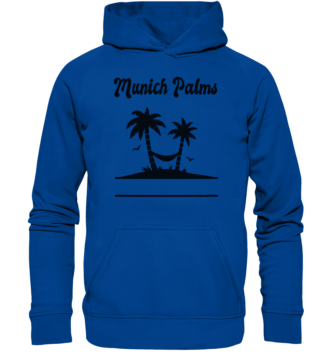 Design Munich Palms - Basic Unisex Hoodie - Online Kaufhaus München