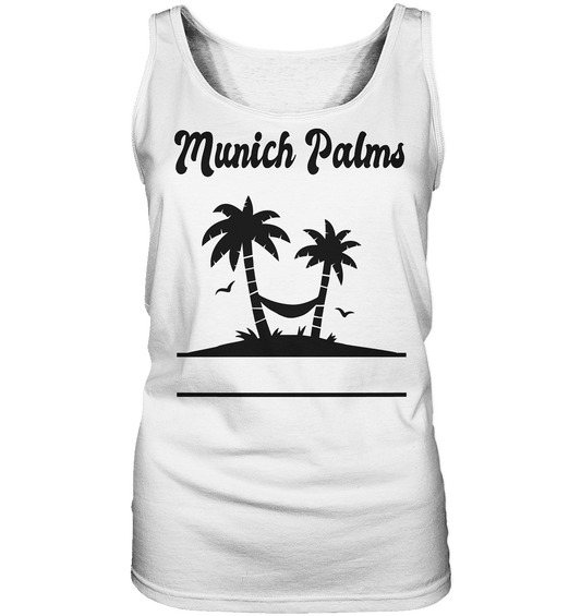 Design Munich Palms - Ladies Tank-Top - Online Kaufhaus München
