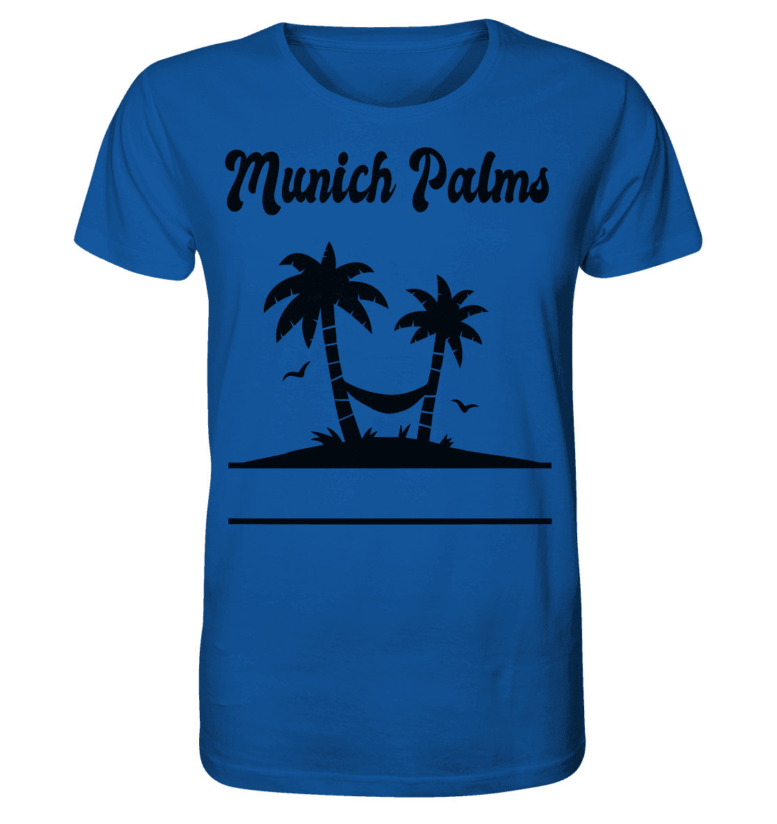 Design Munich Palms - Organic Basic Shirt - Online Kaufhaus München